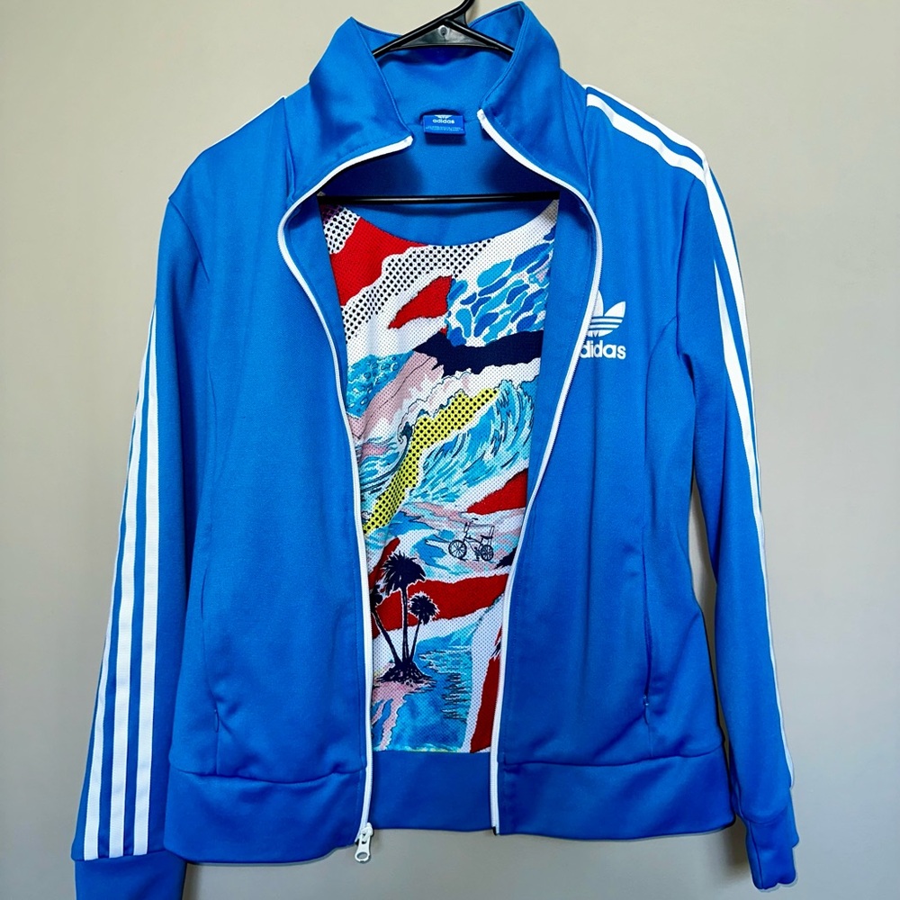 Adidas Blue Sports Jacket
